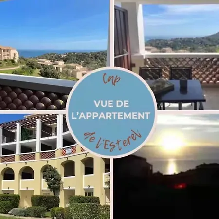 Cap Esterel - T2 Climatise Vue 4/5 Pers - Piscine - Parking Lejlighed