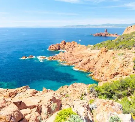 Cap Esterel - T2 Climatise Vue 4/5 Pers - Piscine - Parking Lejlighed Saint-Raphaël