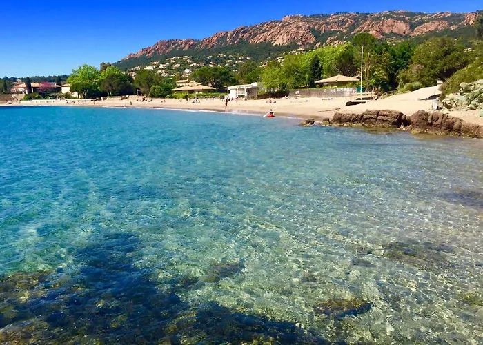 Cap Esterel - T2 Climatise Vue 4/5 Pers - Piscine - Parking Apartamento *